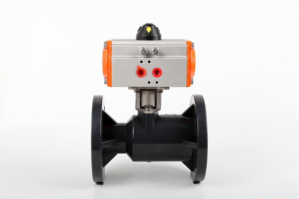 建昌气动法兰一体球阀